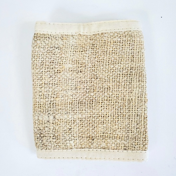 NWOT Hemp Handmade Trifold wallet - Picture 1 of 6